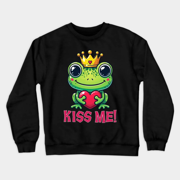 Frog Prince 31 Crewneck Sweatshirt by Houerd
